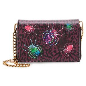 Betsey Johnson Kitsch Spider WOC Wallet Crossbody Bag NWT